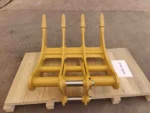 48in Excavator Rake fits CAT 305 45mm Pins - Image 3