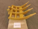 48in Excavator Rake fits CAT 305 45mm Pins - Image 4