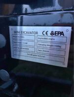 Mini Excavator 1.5T VG15PRO - Image 8
