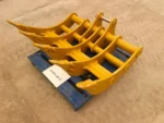 36in Excavator Rake fits CAT 305 45mm Pins - Image 3