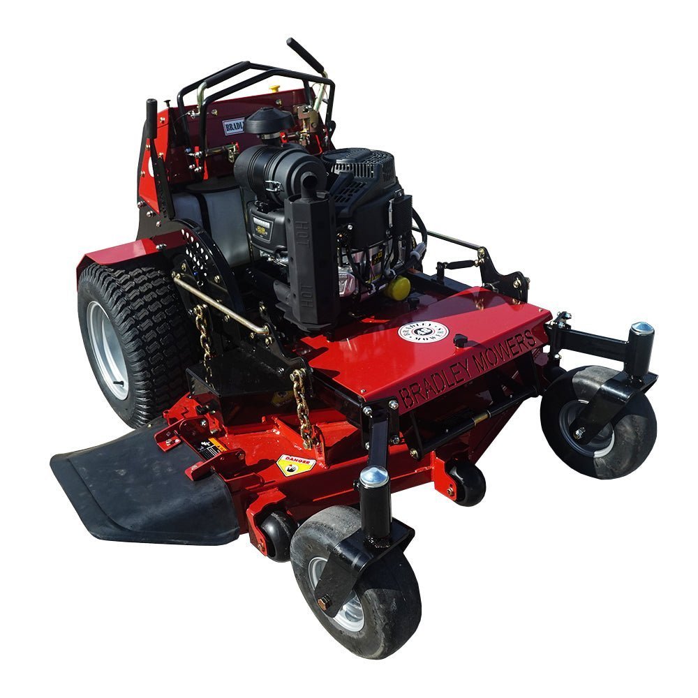 DSC05829_cc27efaf-6bda-4243-ab3f-8b02a9123f6e.jpg Bradley 48SC-BS26 48″ Stand On Zero Turn Mower 26HP Vanguard - Image 1