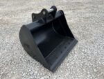 36″ Smooth Ditching Excavator Bucket Fits CAT 306 Mini Excavator Quick Coupler - Image 3
