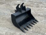 38″ Grave Cemetery Digging Tooth Bucket Fits Kubota U55 KX057 KX191 Mini Excavator - Image 2
