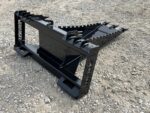 Severe Extreme Stump Bucket Attachment with Teeth Fits Skid Steer Quick Attach - Image 5