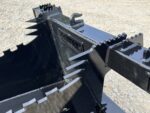 Severe Extreme Stump Bucket Attachment with Teeth Fits Skid Steer Quick Attach - Image 11