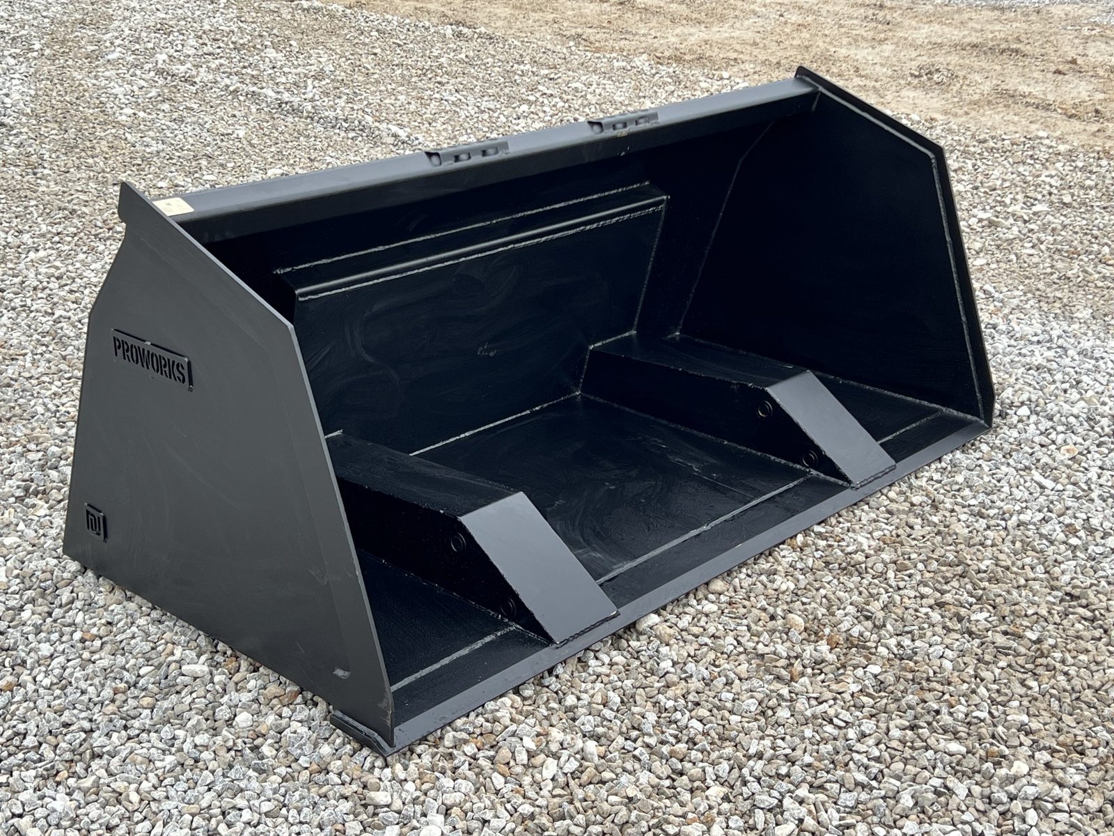 IMG_1989-scaled-1.jpeg 84″ High Front Dump Bucket Attachment Fits Skid Steer Quick Attach - Image 1