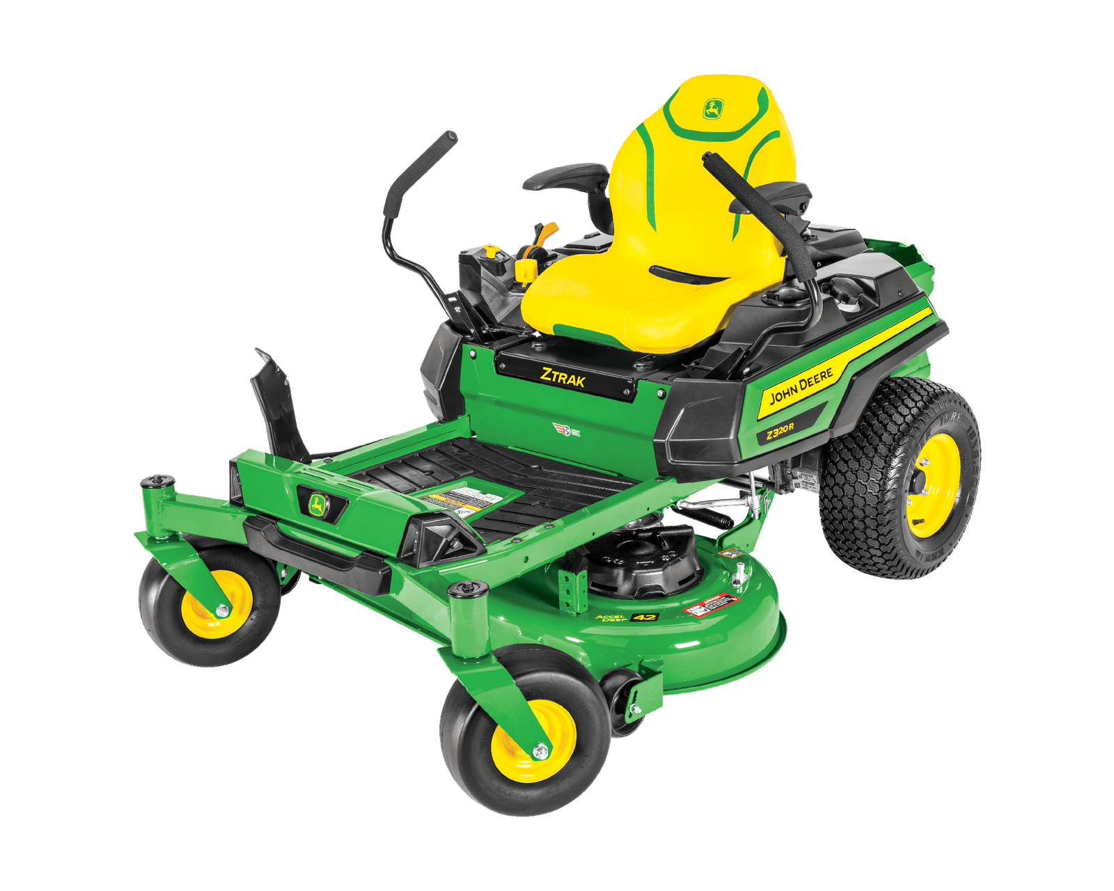 IMG_7659.png John Deere Z325E 48″ Deck Lawn Mower - Image 1