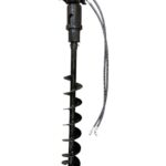 Auger for Excavator 8″ or 12″ Diameter X 5′ Long