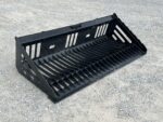 80″ Heavy Duty Skeleton Rock Bucket Attachment Fits Skid Steer Quick Attach - Image 3
