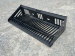 84″ Heavy Duty Skeleton Rock Bucket Attachment Fits Skid Steer Quick Attach