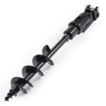 8″ Hydraulic Auger Drill Attachment for Mini Excavator with 45″ Depth