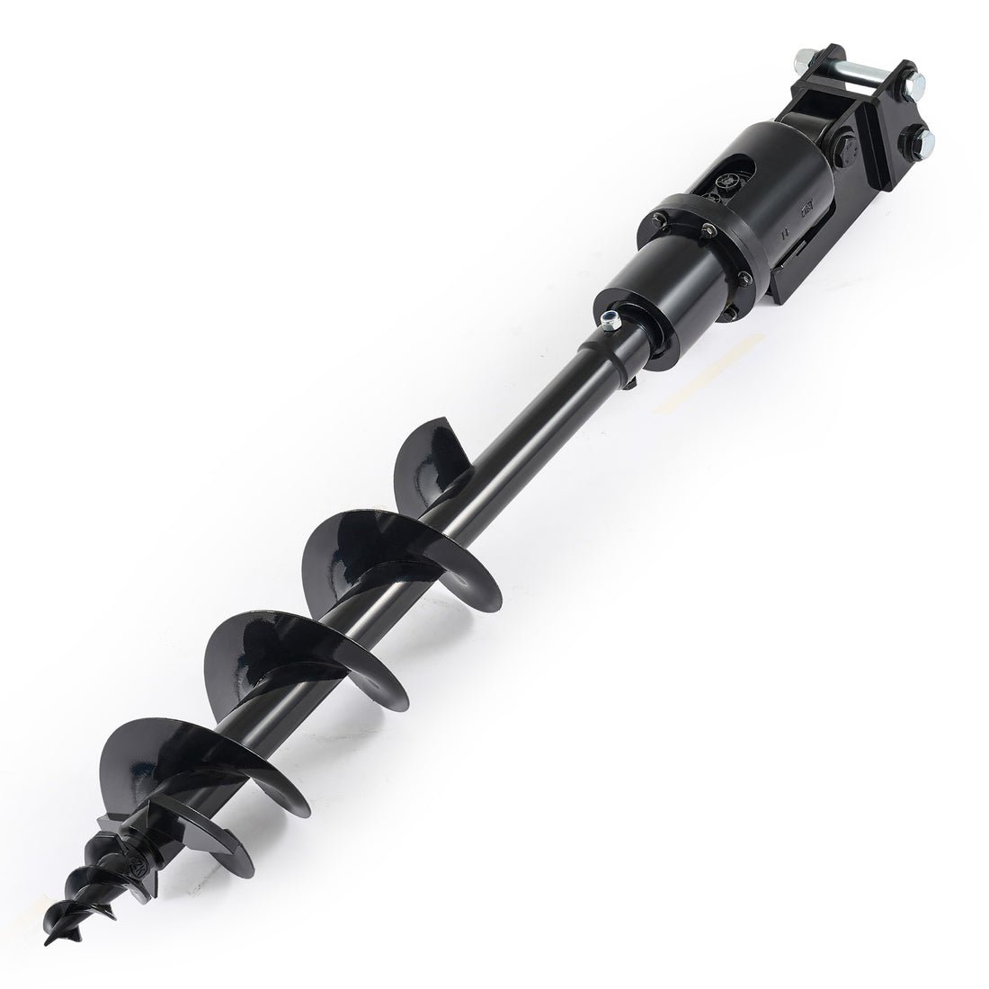 IMG_9607.jpg 8″ Hydraulic Auger Drill Attachment for Mini Excavator with 45″ Depth - Image 1