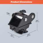 Quick Hitch Attachment for Mini Excavators - Image 2