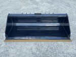 XHD 84″ Severe Duty Smooth Bucket with Bolt On Cutting Edge Fits Compact Track Loader - Image 2