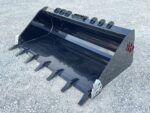 XHD 73″ Severe Duty Tooth Bucket with Side Cutters Fits Compact Track Loader - Image 3
