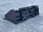 XHD 73″ Severe Duty Tooth Bucket with Side Cutters Fits Compact Track Loader - Image 7