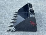 XHD 73″ Severe Duty Tooth Bucket with Side Cutters Fits Compact Track Loader - Image 8