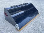 XHD 73″ Severe Duty Smooth Bucket with Bolt On Cutting Edge Fits Compact Track Loader