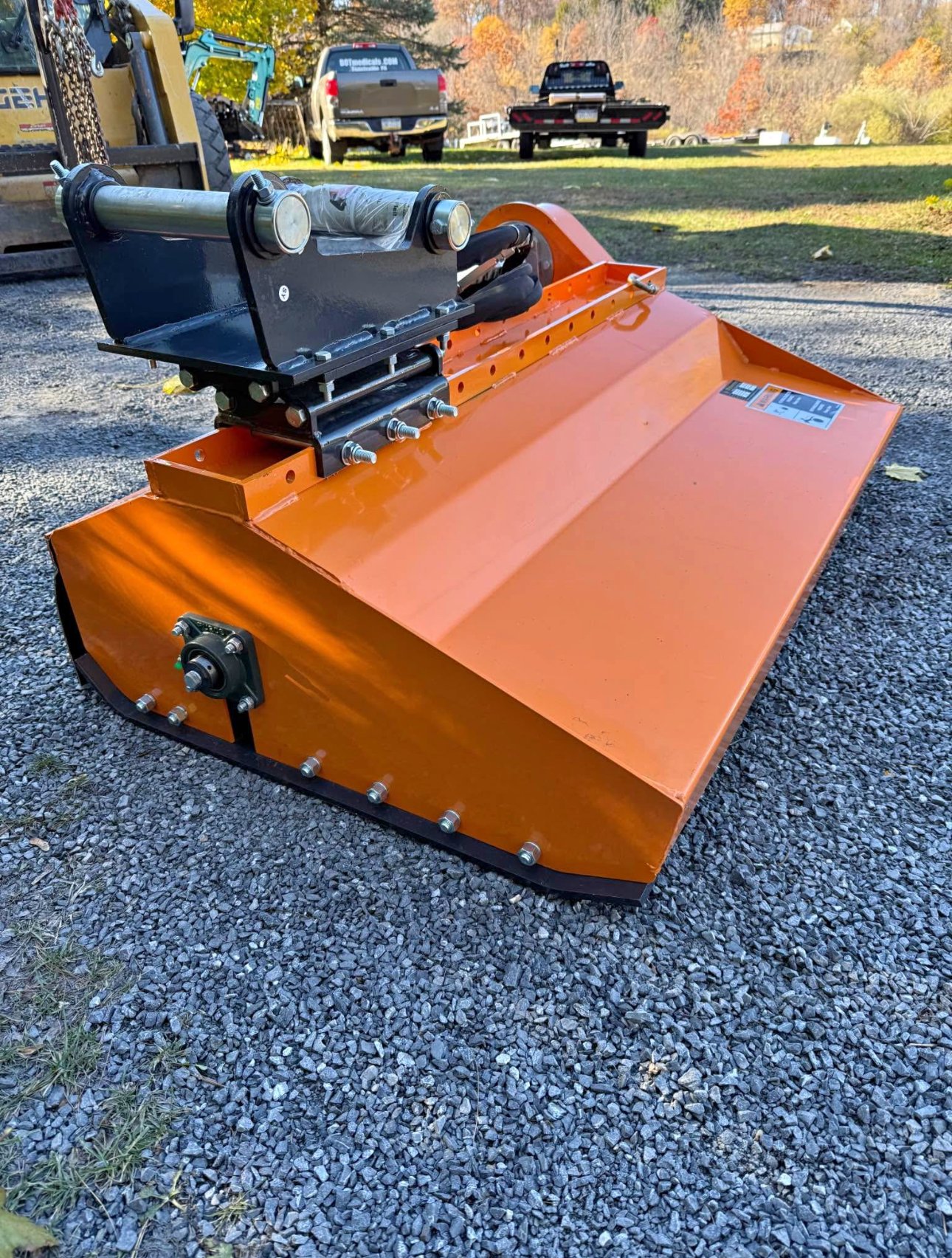 IMG_9914.jpg New Hydraulic Excavator Brush Flail Mower 45mm - Image 1
