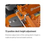 Husqvarna 54″ Z454 Zero Turn Mower 22HP Kawasaki +Bonus 522L Trimmer (Scratch and Dent) - Image 9