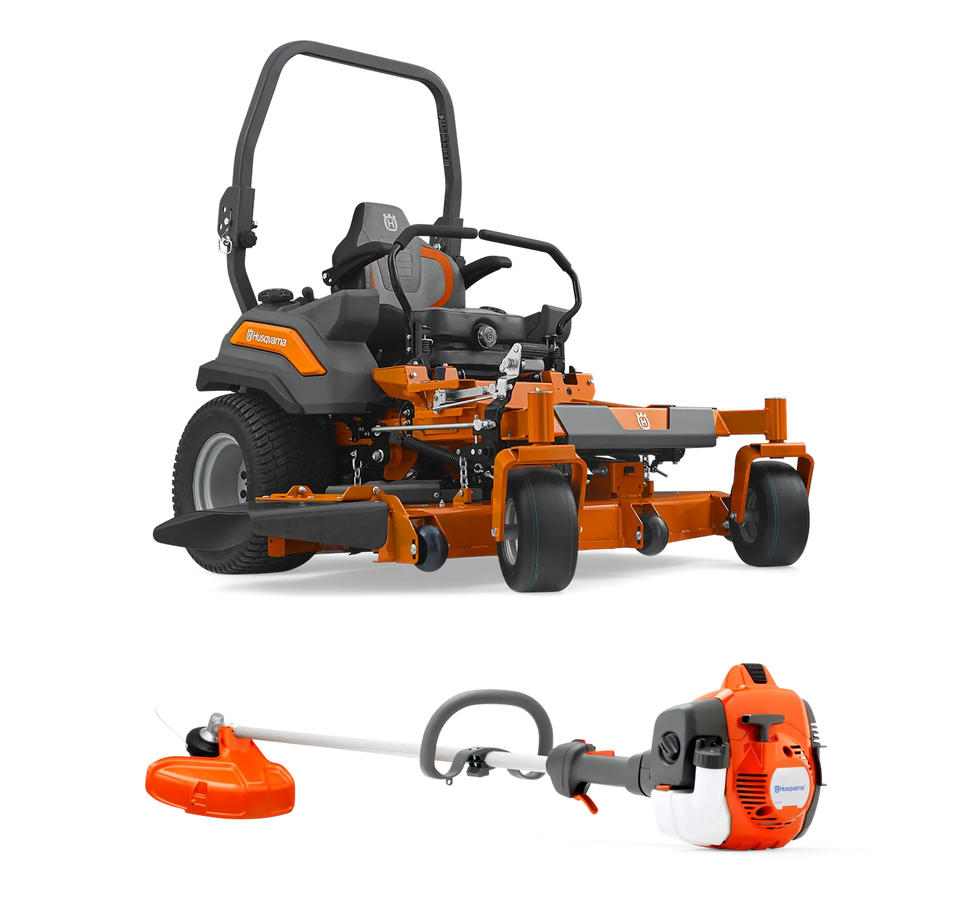 Z560LS_522l.png Husqvarna 60″ Z560LS Zero Turn Mower 38.5HP KAW EFI +Bonus 522L Trimmer (Scratch and Dent) - Image 1